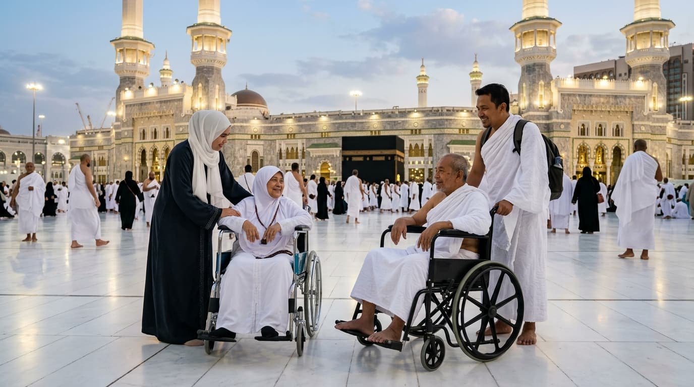 Tips Umrah Selesa & Tenang Untuk Jemaah Warga Emas